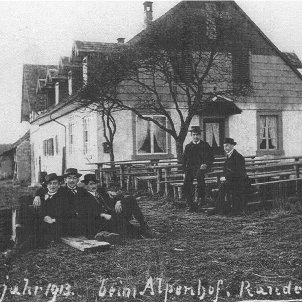 Randenhof Neujahr 1913